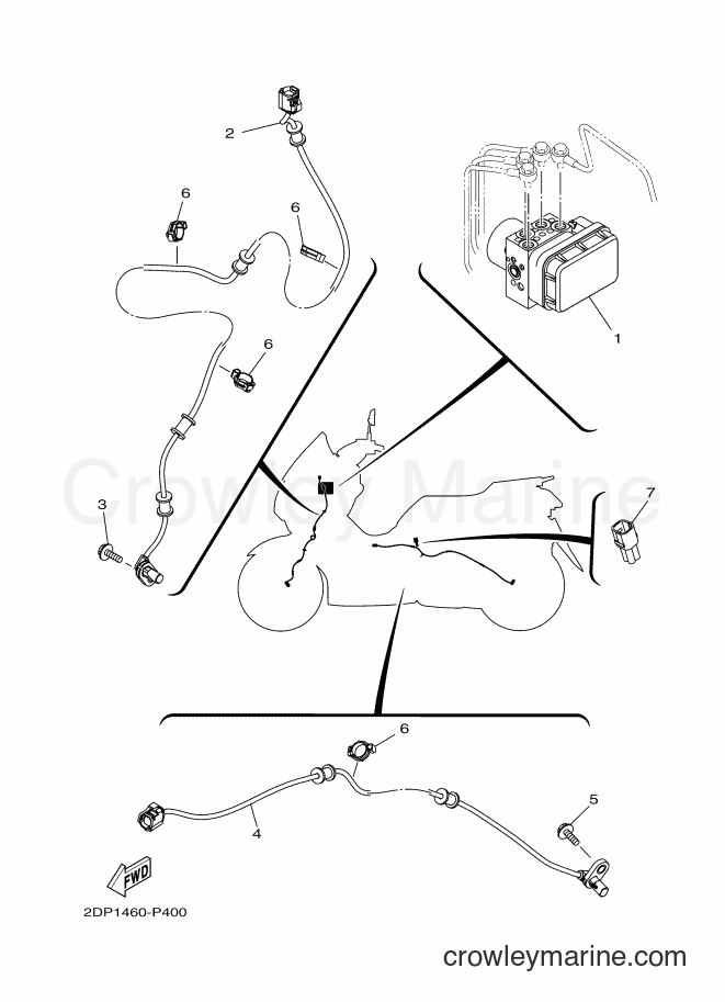 Yamaha Motors GPD150-A (BV46) [010] - ELECTRICAL 3