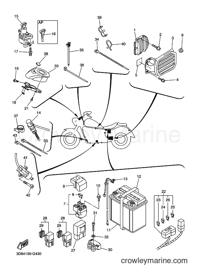 Yamaha Motors XVS1300CT (5S66) [020] - ELECTRICAL 2
