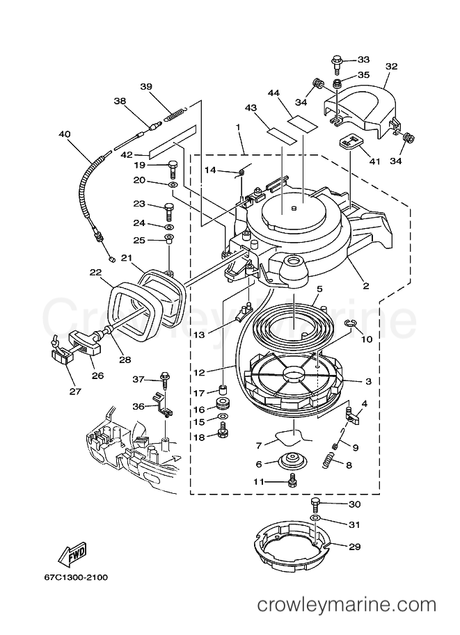 Yamaha Motors F30AMHDL (69H3) [360] - STARTER