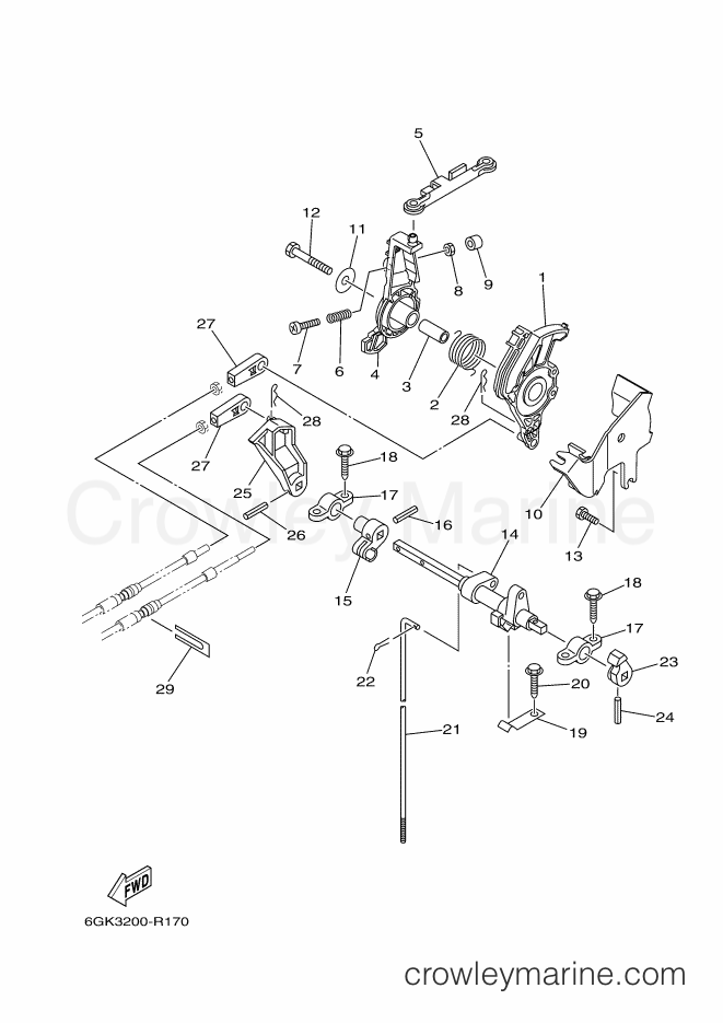 Yamaha Motors E40XMHS (6GK3) [140] - CONTROL