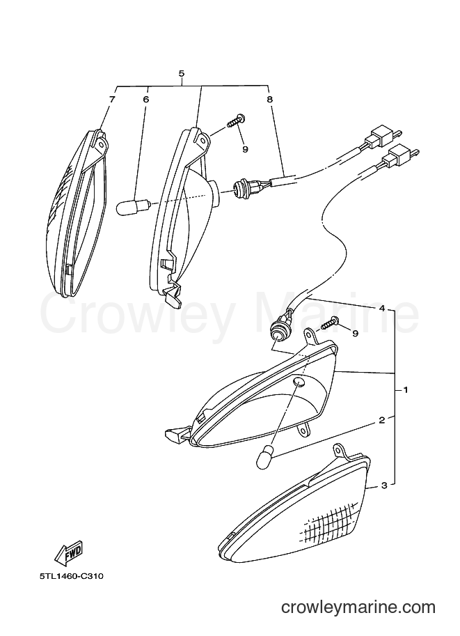 Yamaha Motors AL115 (5WPD) [010] - FLASHER LIGHT