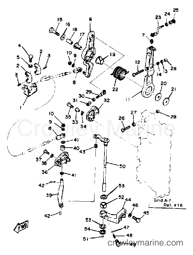 Yamaha Motors PROV150J - CONTROL ENGINE