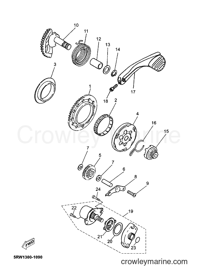 Yamaha Motors CS50 (49DK) [070] - STARTER