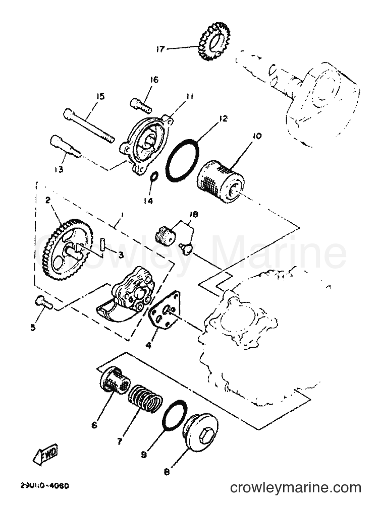 Yamaha Motors YFM225N (59V) [999] - OIL PUMP
