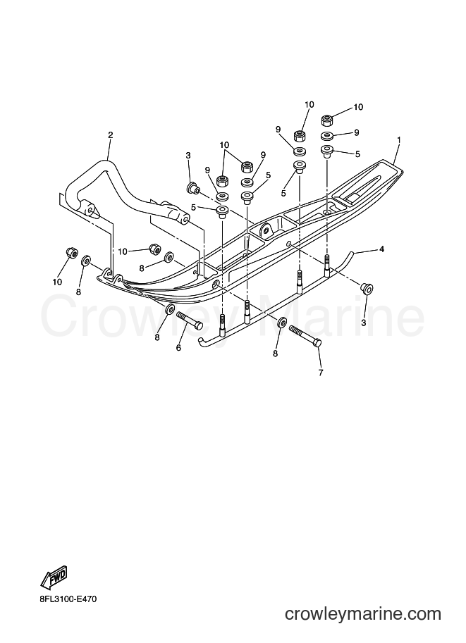 2006 Snowmobile RS10ST - RS10ST (8FL3) [020] - ALTERNATE SKI
