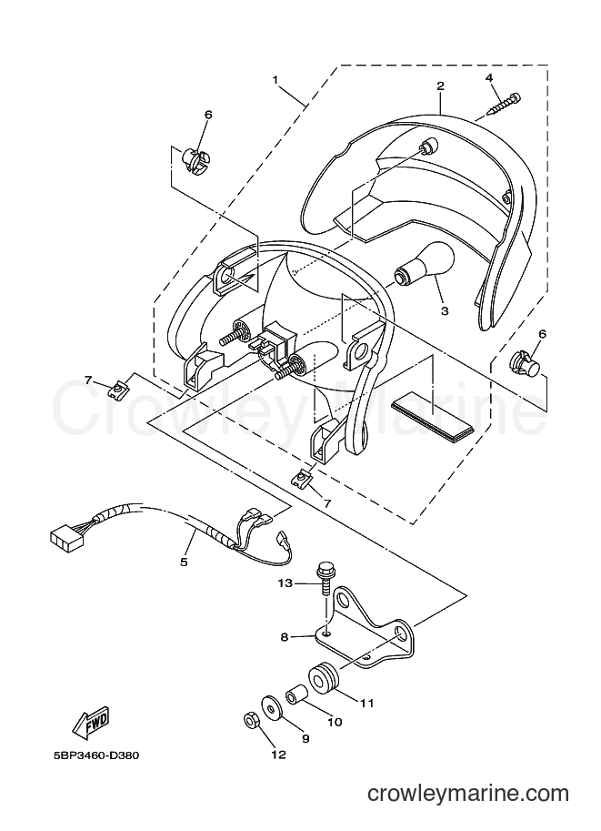 2005 Street Bike SX-4 - SX-4 (5BP3) [010] - TAILLIGHT