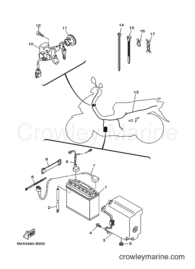 Yamaha Motors AT115 (5MX3) [010] - ELECTRICAL 1