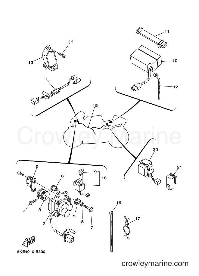 2003 Street Bike TZ250 - TZ250 (5KE4) [010] - ELECTRICAL 1
