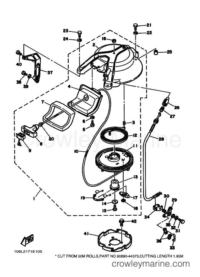 Yamaha Motors 25N (6L2) [030] - STARTER