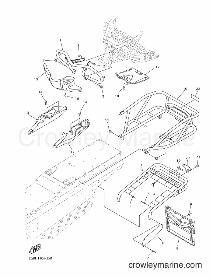 2018 Snowmobile RPZ50MP - RPZ50MP (8GRP) [020] - BUMPER