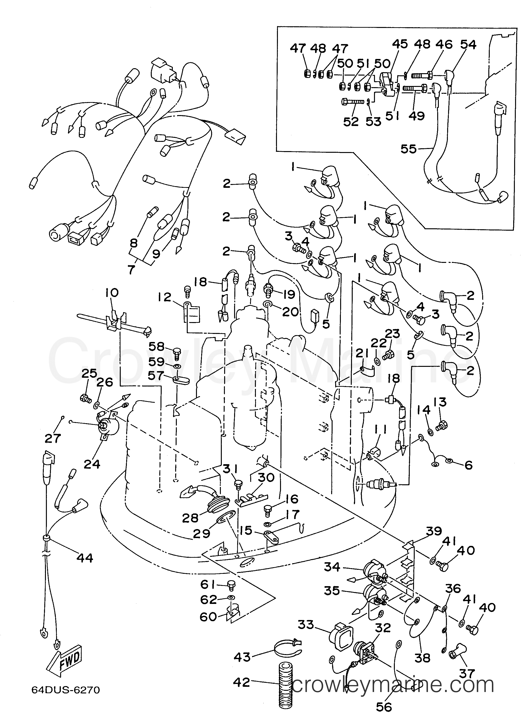 Yamaha Motors P200TLRU - ELECTRICAL 2