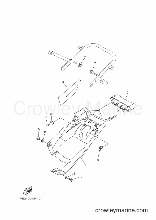 Yamaha Motors YFM700R (2LSB) [010] - TAILLIGHT
