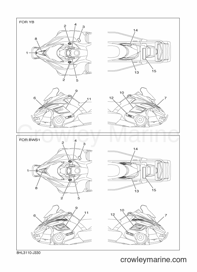 2010 Snowmobile RFX10ST2 - RFX10ST2 (8HL4) [010] - EMBLEM