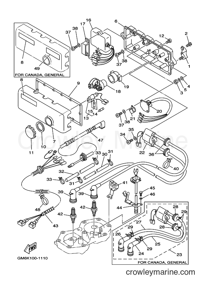 Yamaha Motors JET FOR SJ700AY (64V1) [02B] - ELECTRICAL 1