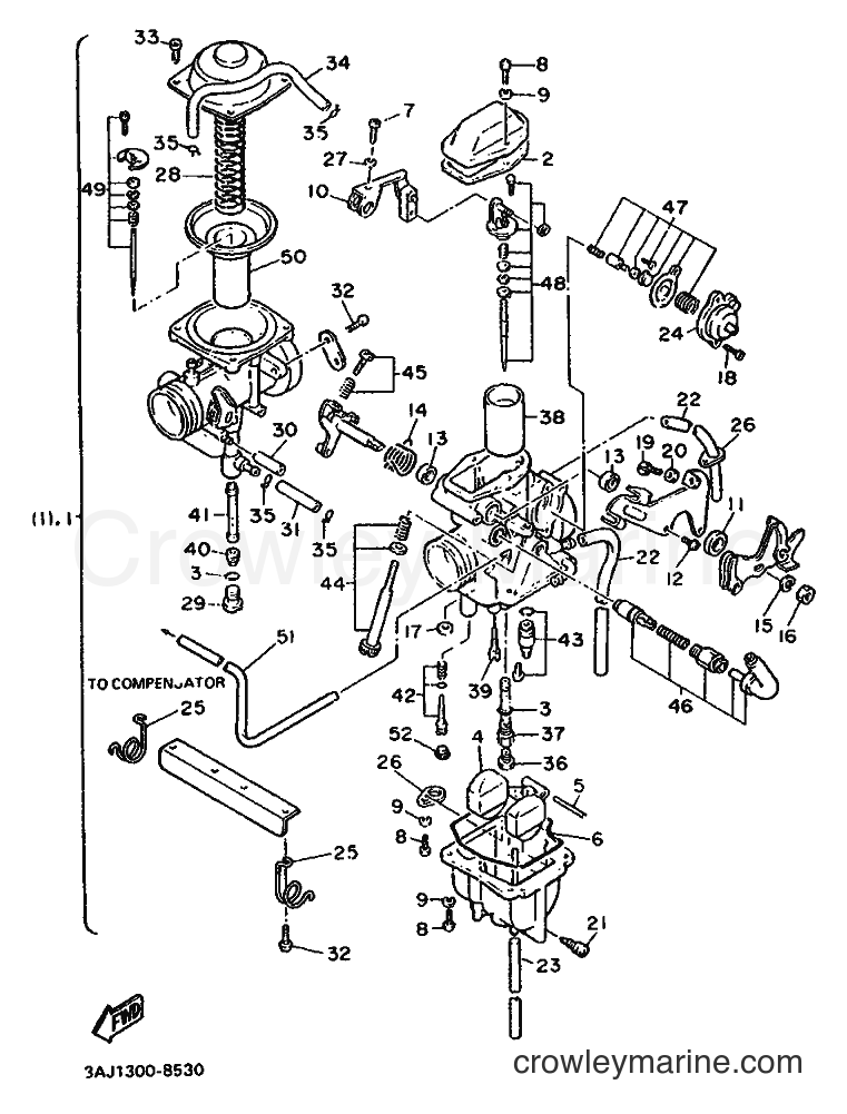 Yamaha Motors XT600Z (3DS3) [999] - ALTERNATE FOR CARBURETOR