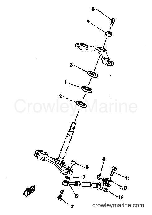Yamaha Motors TZ350F (3G3) [999] - STEERING