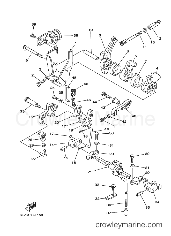 Yamaha Motors 20SMH-2012 (6L3B) [180] - CONTROL 1