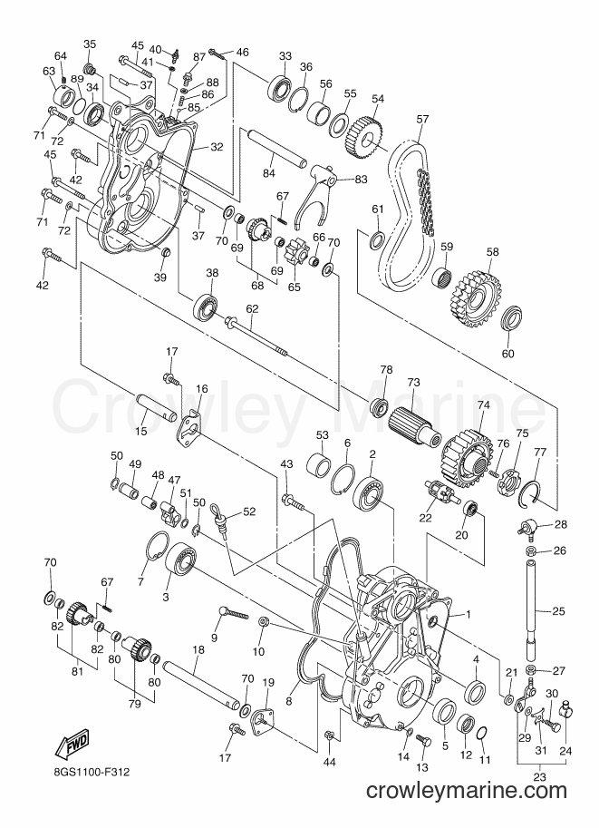 2011 Snowmobile VK10D - VK10D (8GSB) [010] - TRACK DRIVE 2