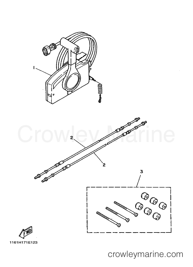 Yamaha Motors 200CETO (61H) [020] - REMOTE CONTROL