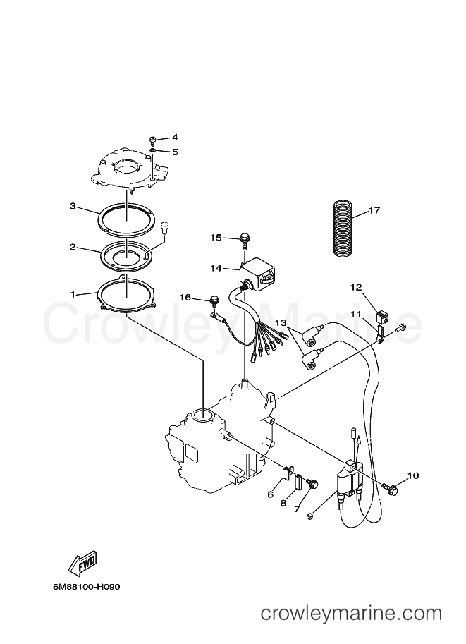 Yamaha Motors 8SMH-2011 (6N0A) [240] - ELECTRICAL