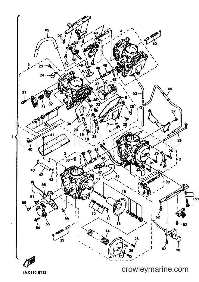 1996 Cruiser XVZ13A - XVZ13A (4NK3) [010] - CARBURETOR 2