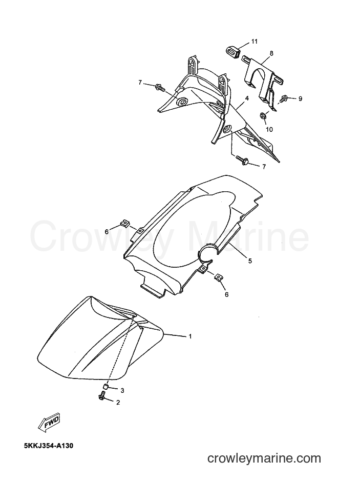 Yamaha Motors YN100 (5KKK) [040] - FENDER