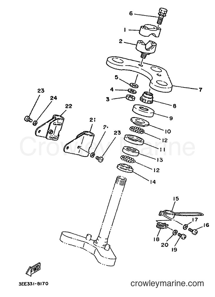 1988 Scooter FS1 - FS1 (3EE1) [999] - STEERING