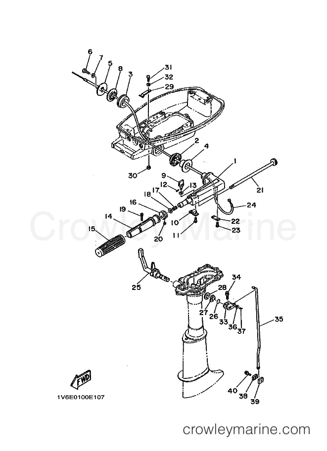 Yamaha Motors 4AC (6E0) [030] - CONTROL