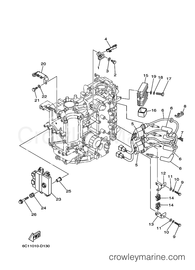 Yamaha Motors FT60DETL (6C61) [050] - ELECTRICAL 1