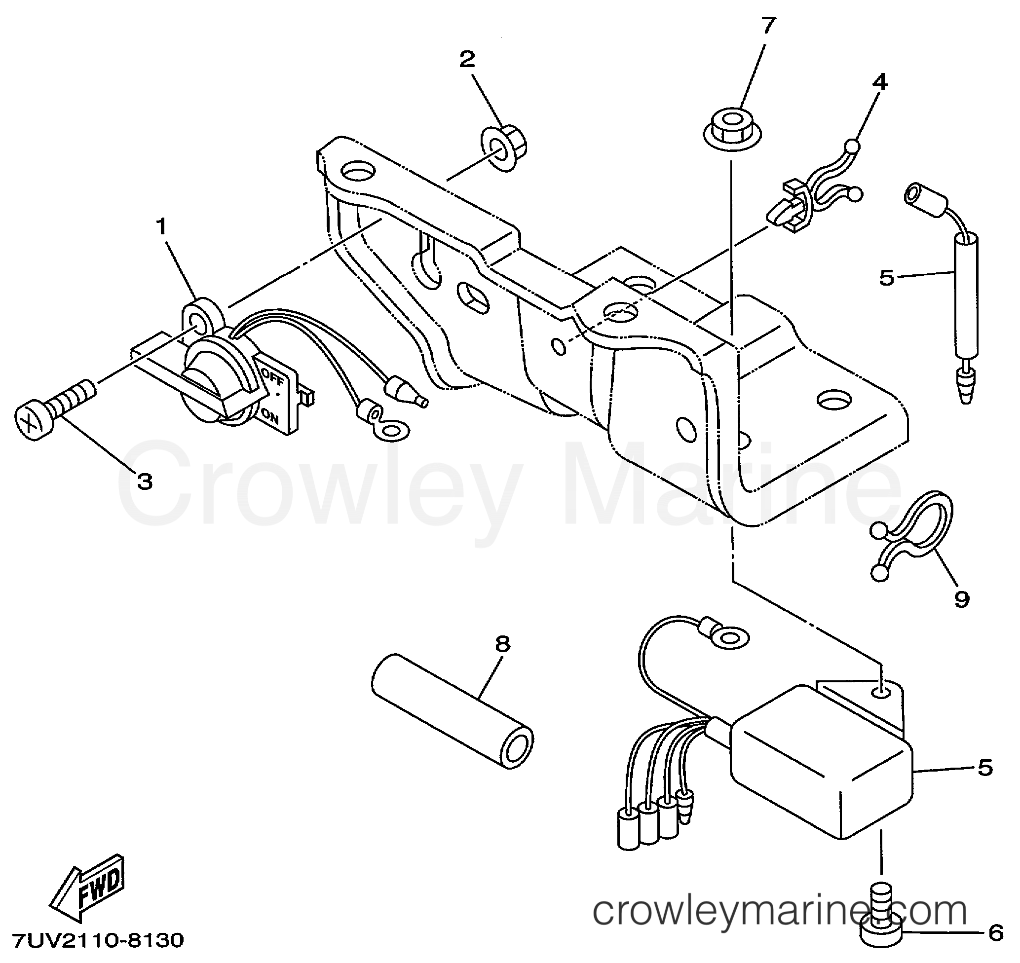 Yamaha Motors EF4600AX - STARTING MOTOR