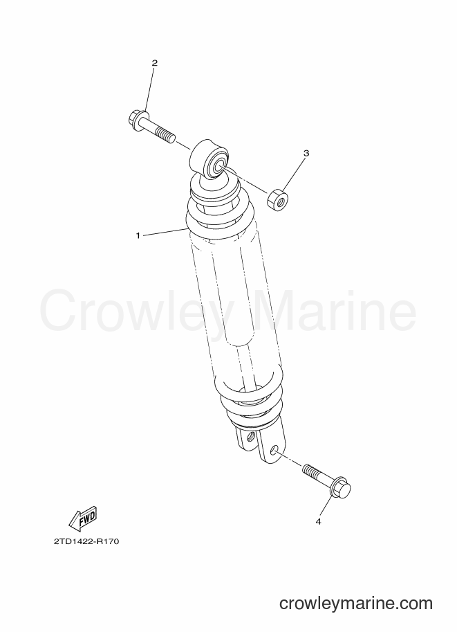 2017 Scooter LTS125-C - LTS125-C (BW51) [010] - REAR SUSPENSION