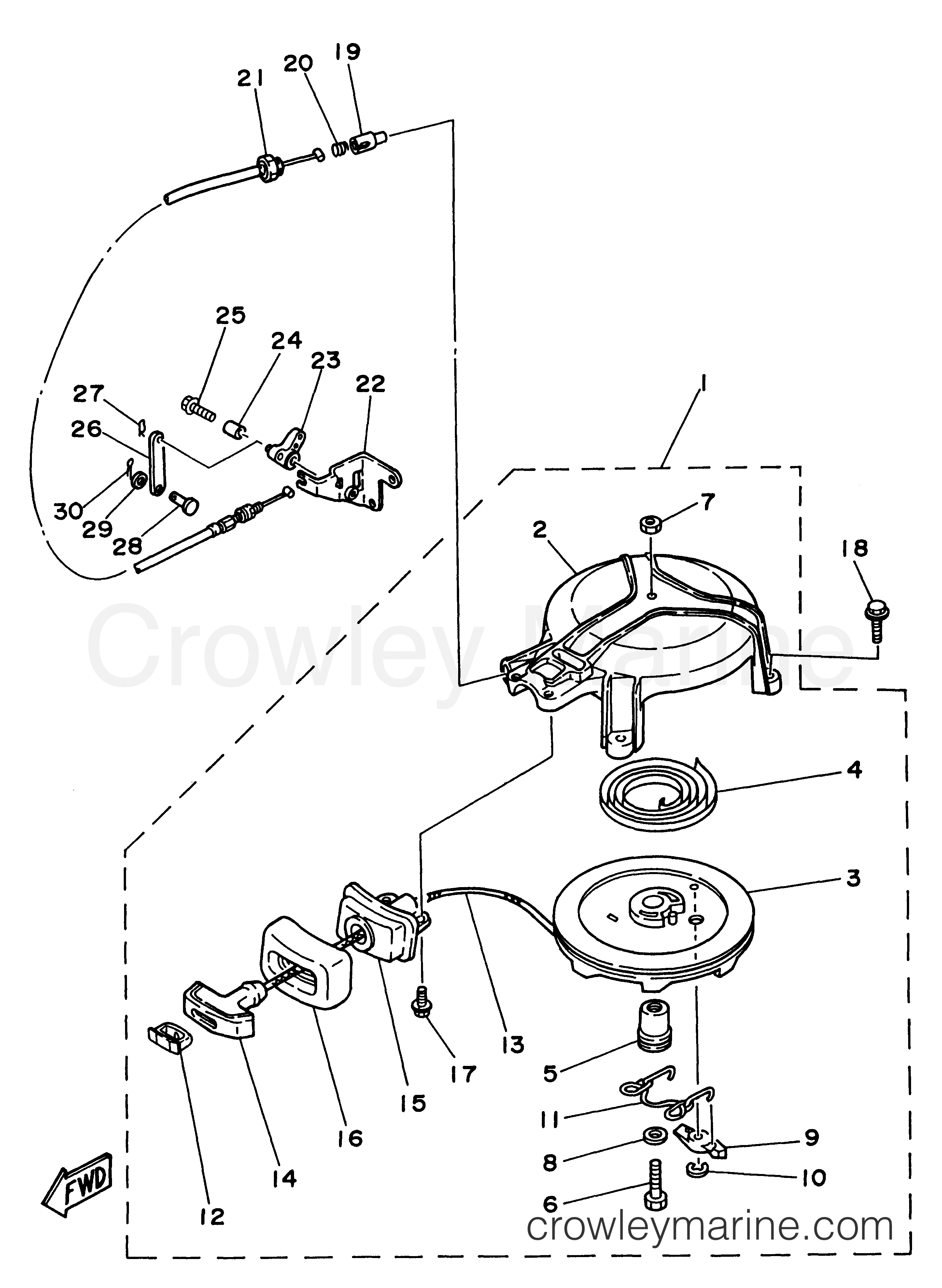 Yamaha Motors 5MLHW - STARTER