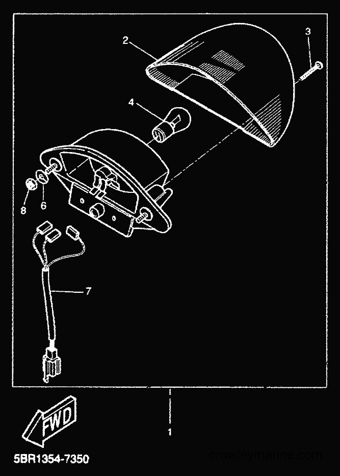 1999 Scooter YQ50 - YQ50 (5KH1) [010] - TAILLIGHT
