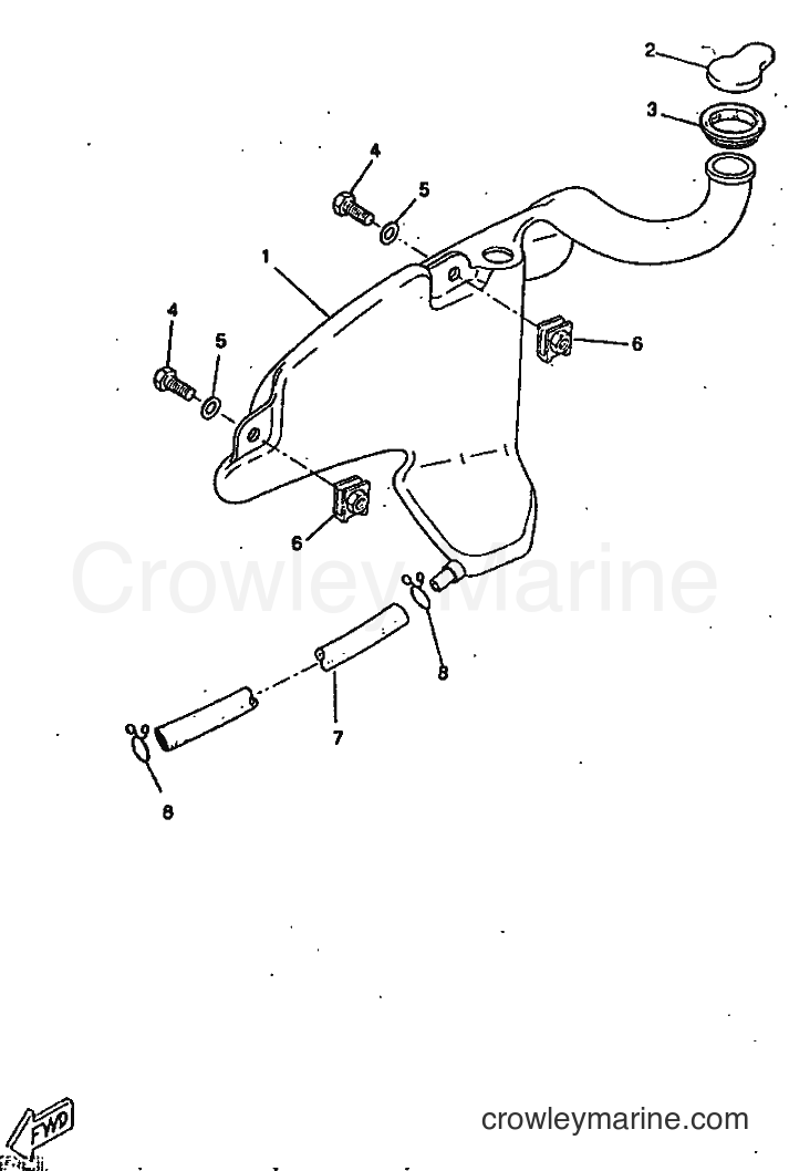 1998 Scooter CW50RS - CW50RS (4TDJ) [999] - OIL TANK
