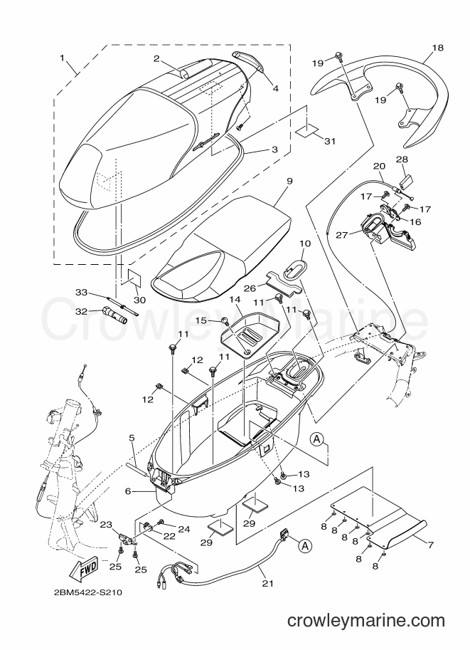 2017 Street Bike LTF125 - LTF125 (2BM7) [010] - SEAT 2