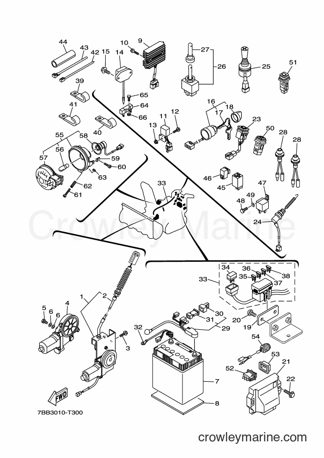 Yamaha Motors YS1390A (7BB3) [010] - ELECTRICAL 1
