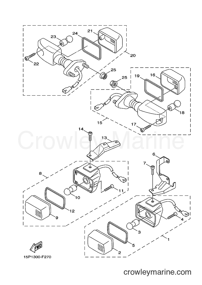 Yamaha Motors XF50 (15P2) [010] - FLASHER LIGHT