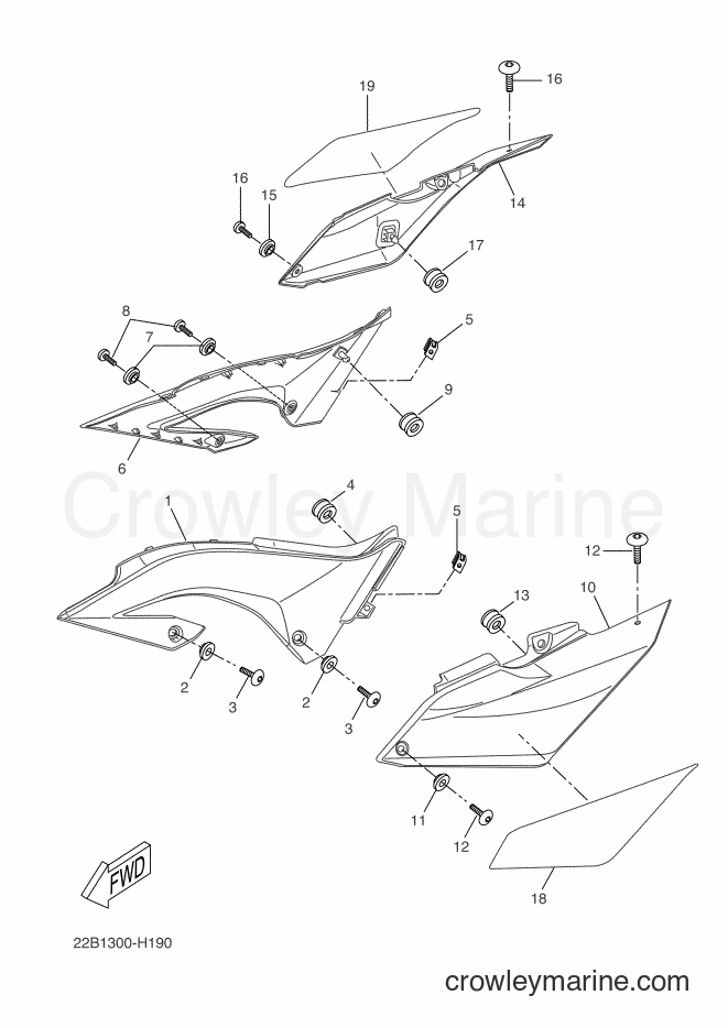 2009 Dirt Bike WR125X - WR125X (22B2) [060] - SIDE COVER