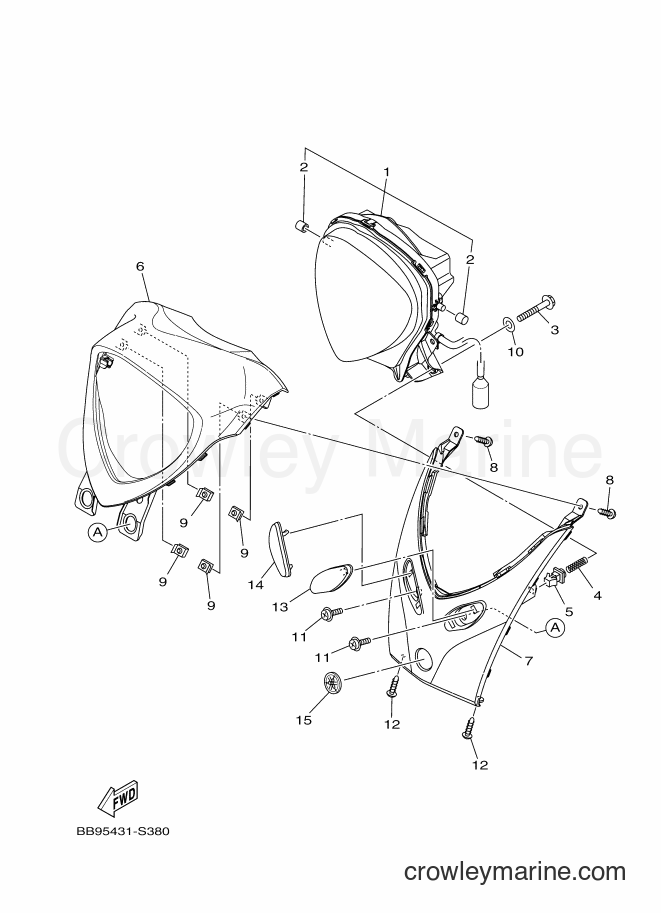 2017 Street Bike LNC125-I - LNC125-I (BS91) [010] - HEADLIGHT