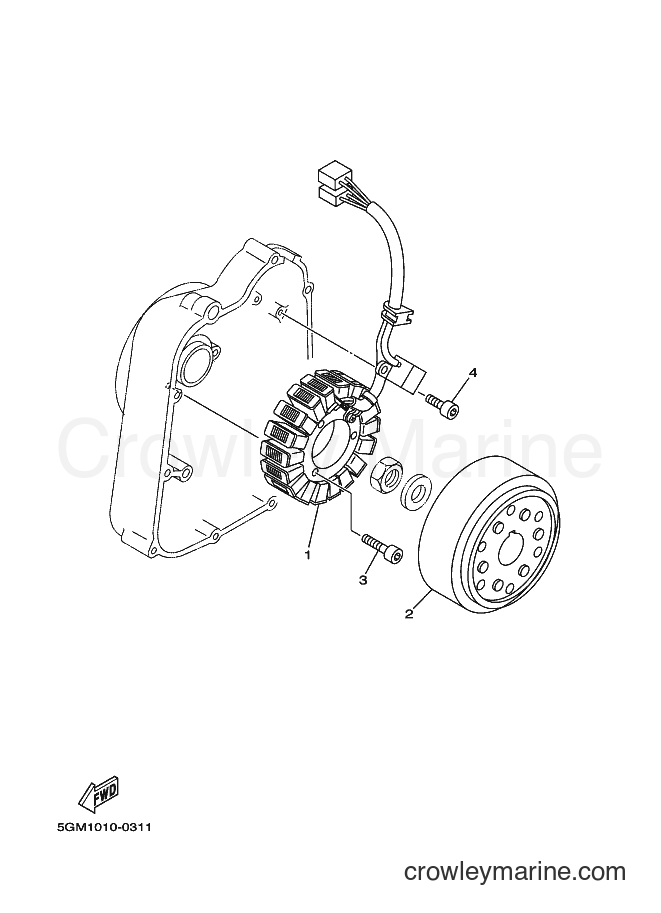 Yamaha Motors YP250 (5SJ6) [080] - GENERATOR