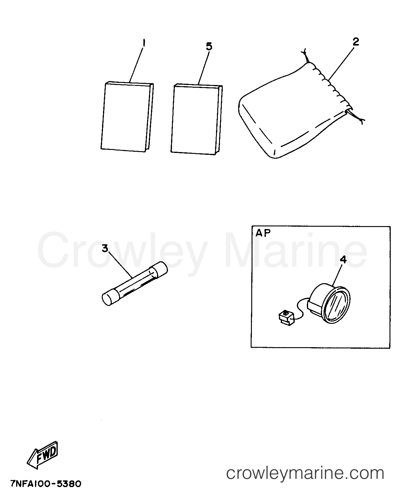 Yamaha Motors EDL6500S - ACCESSORIES
