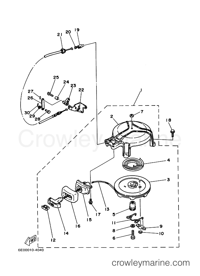 Yamaha Motors 5CMHL (6E32) [110] - STARTER