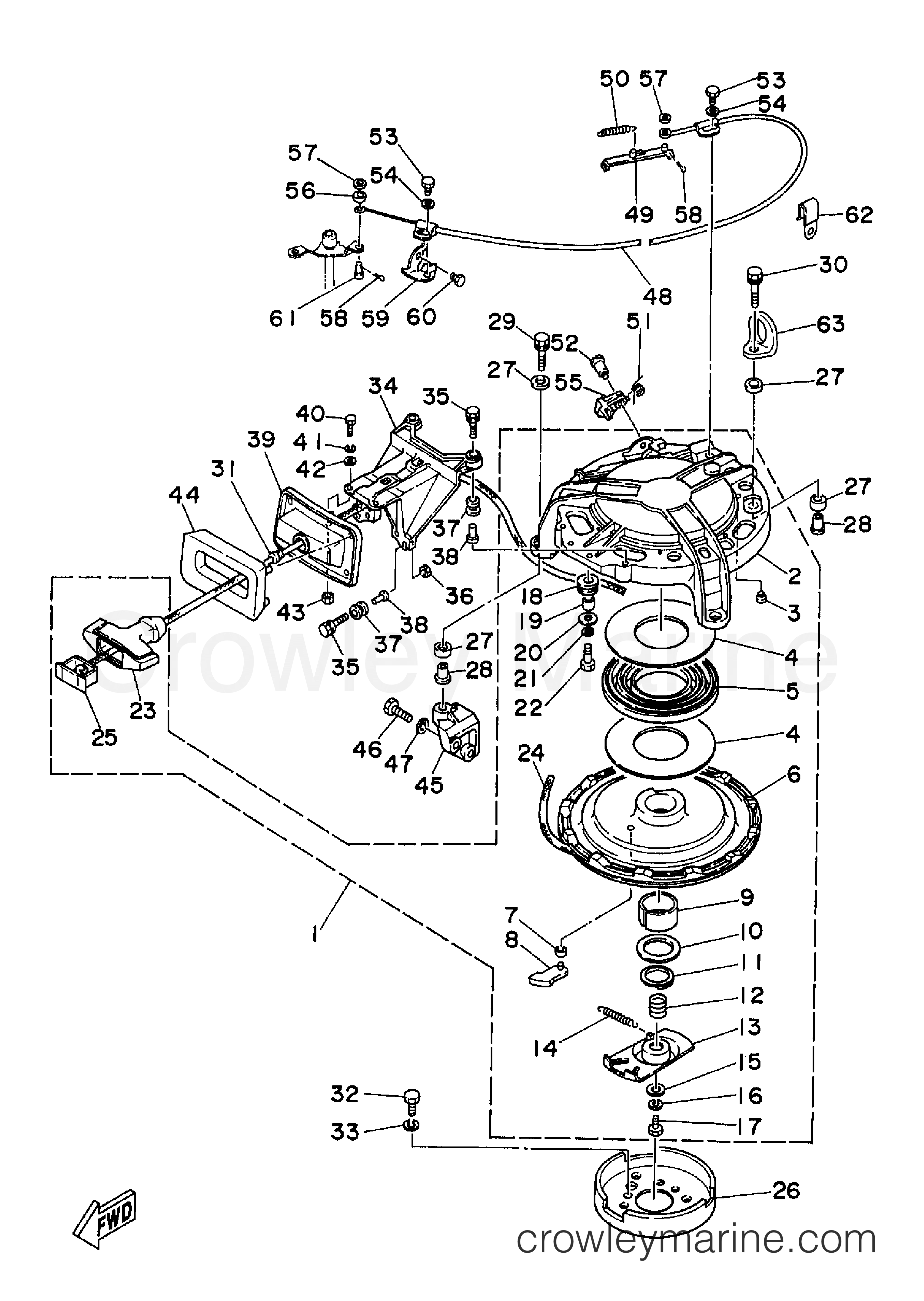 Yamaha Motors E48MLHX - STARTER