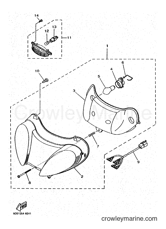 Yamaha Motors YP125E (5DSL) [010] - HEADLIGHT