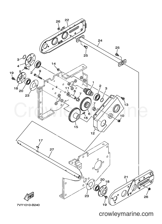 2014 Snowblower YS1070J - YS1070J (7VY4) [010] - TRANSMISSION 2