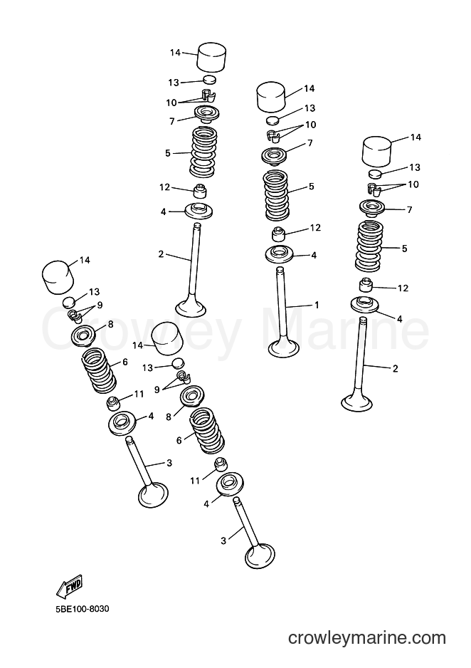 Yamaha Motors YFZ450R (18PL) [010] - VALVE
