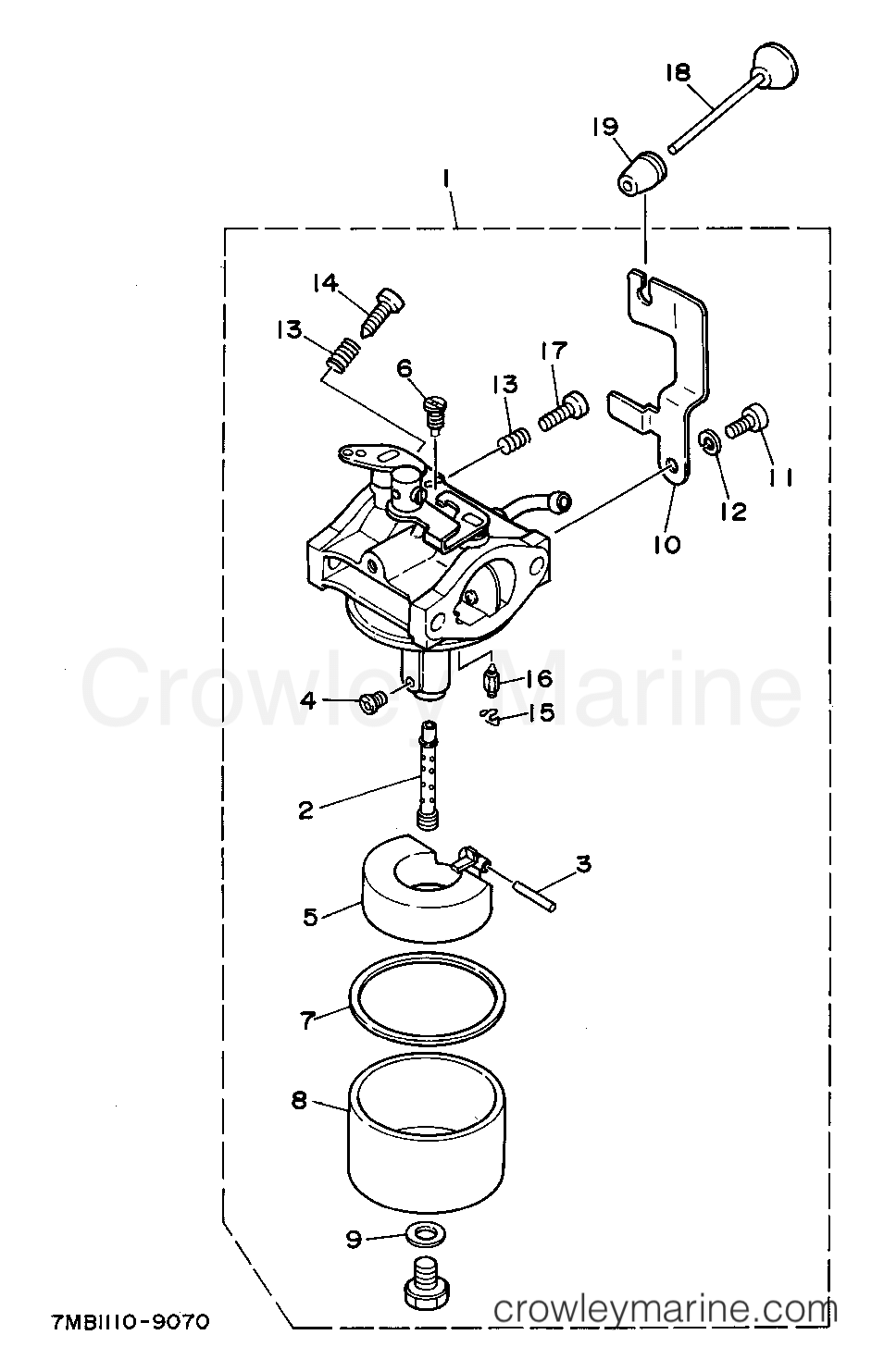Yamaha Motors YG300S - CARBURETOR