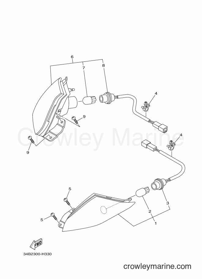 Yamaha Motors YP400A (34BE) [010] - FLASHER LIGHT