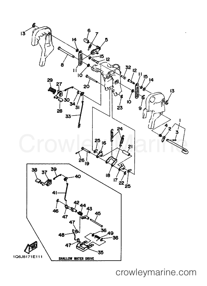 Yamaha Motors 30D (6J8) [030] - BRACKET 2