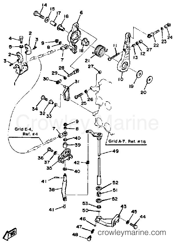 Yamaha Motors 115ETLJ - CONTROL ENGINE